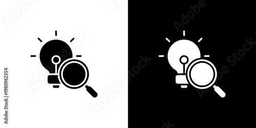 Search Icon Sheet Black And White