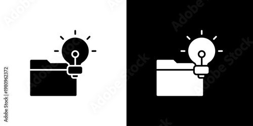Folder Icon Sheet Black And White