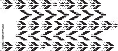 tread horizontal tire track pattern seamless background