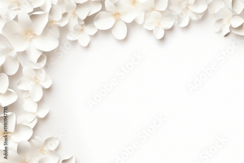 Rose petals floral border backgrounds flower plant.