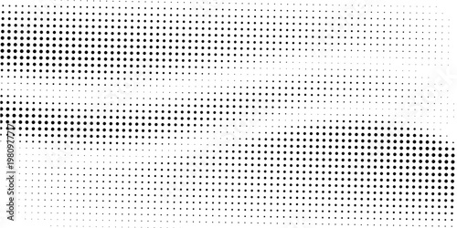 Set of halftone dots gradient pattern texture isolated on white background. Straight dotted spots using halftone circle dot raster texture.Eps10