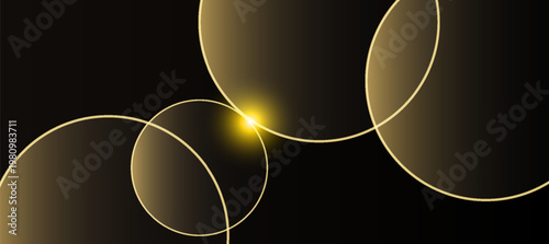 Luxury Gold And Black background. abstract elegant background vector for branding presentation. Eps 10