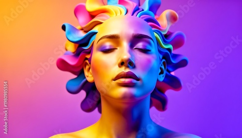 woman, beauty, hair, fashion, face, glamour, model, hairstyle, flower, art, style, makeup, blond, make-up, people, person, disco, make up, eyes, lips, elegance, vector, dance, studio