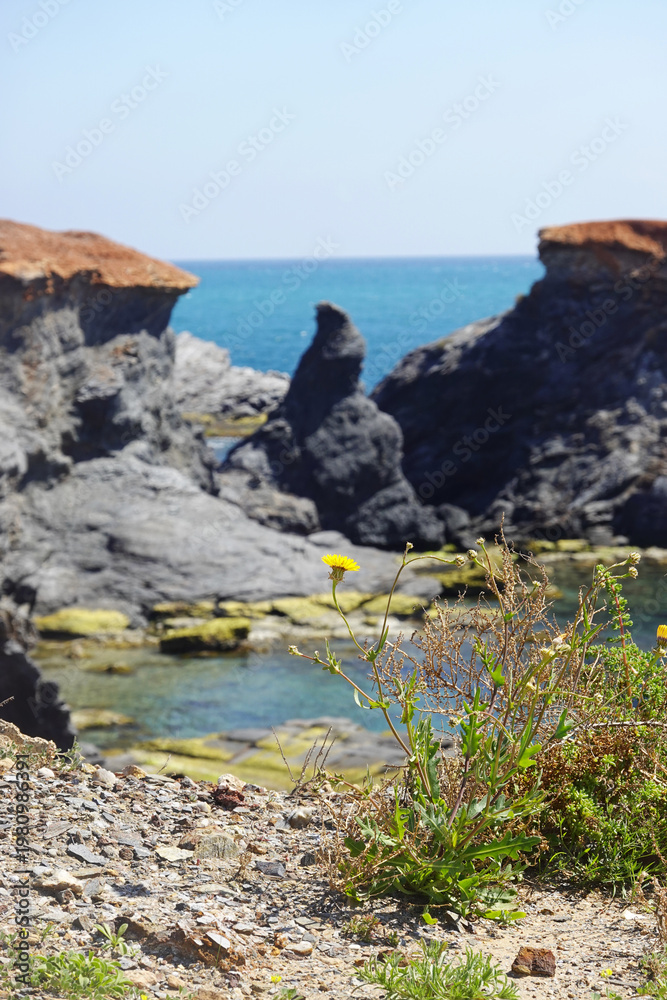 Fototapeta premium Picturesque seaside in Cabo de Palos village, not far from Cartagena, Spain