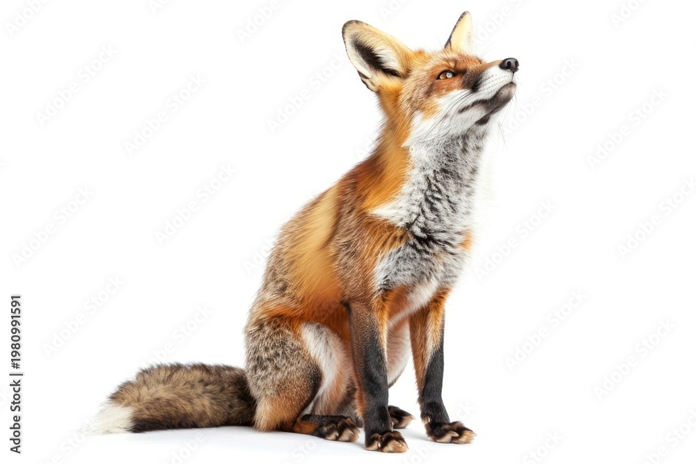 Fototapeta premium Fox wildlife animal mammal.