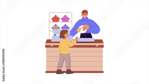 Request Discount   mp4 animation on white background