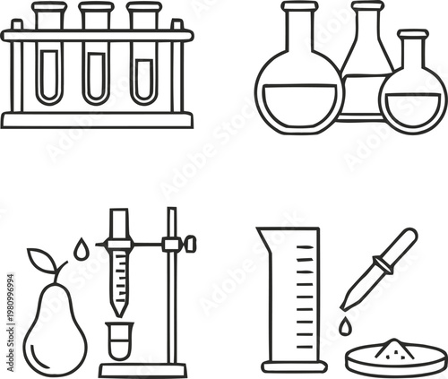 Laboratory equipment, scientific research and experiments