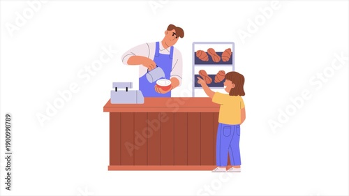 Customer Discount   mp4 animation on white background