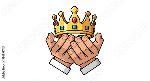 A simple and clear illustration based on short descriptive text and tags