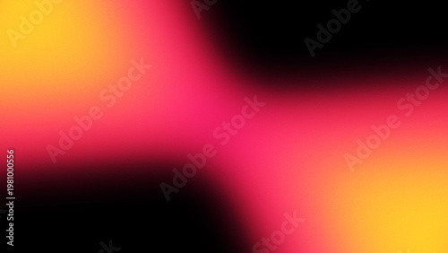 Canvastavla Magenta Yellow Black Dramatic Grain Gradient