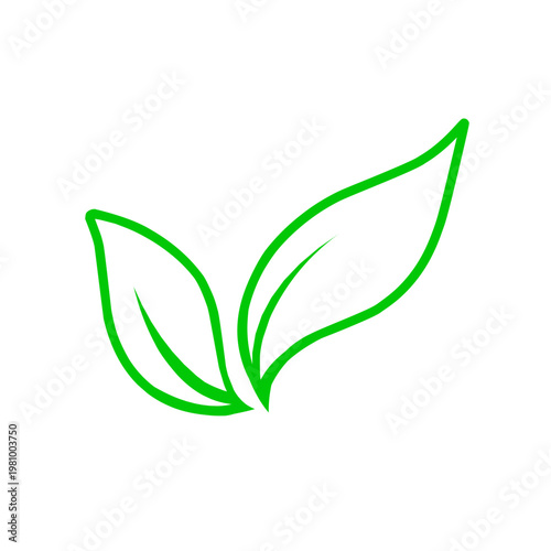 green leaf logo