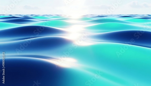 blue water background