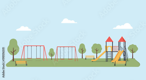 playground in the park