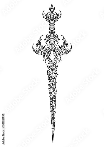 Cybersigilism tattoo design