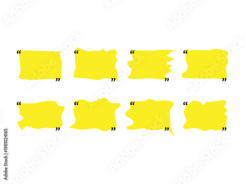 Hand drawn marker brush text talk message frame design, vector illustration, isolated on transparent background