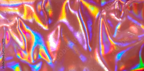 blurred holographic colorful iridescent abstract