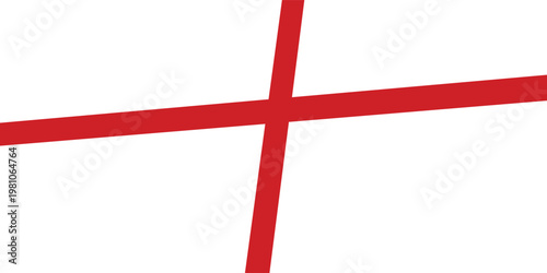 National Flag of England. England flag. Waving England flag.