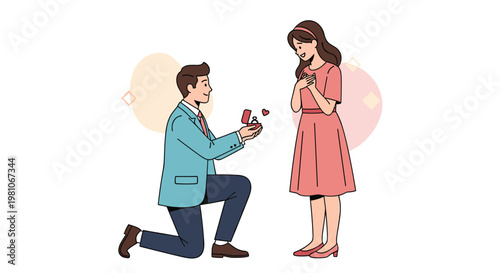 Young blonde woman in a light blue sweater standing and shading her eyes to look far away into the distance on a plain background.