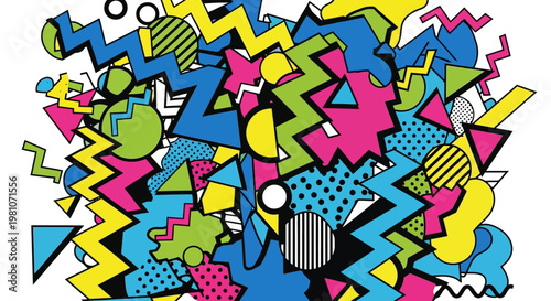 Colorful seamless back to school pattern background featuring a vibrant vector illustration design with stars and confetti art for a celebratory business backdrop texture