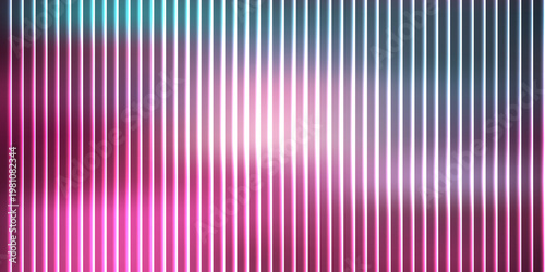 Abstract vertical stripes with gradient color blending and pixelation effects