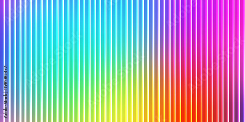 Vibrant gradient stripes transitioning through a spectrum of colors from cool to warm tones