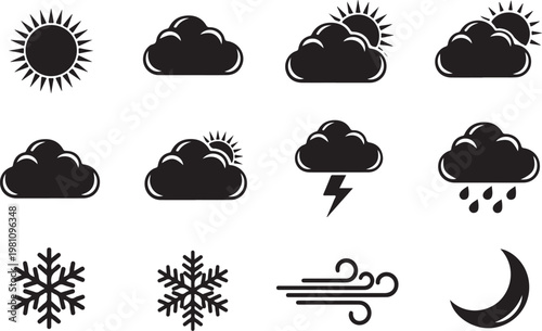 Black and white weather black and white clouds lightning rain