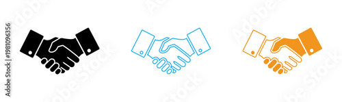 Handshake agreement a symbol of partnership and collaboration in business