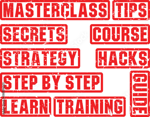 Grunge red rubber stamp set with free shipping and made in China labels for business and sale design