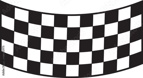 black and white checkered flag illustration vector file 