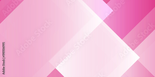 A vibrant abstract background featuring overlapping geometric shapes in varying shades of pink and white high-quality professional