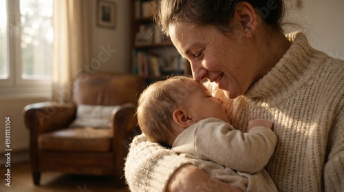 mother and baby