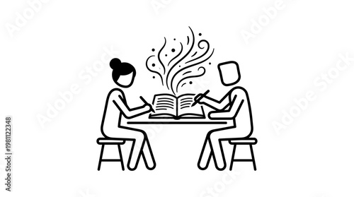 Collaborative Writing Session with Creative Burst