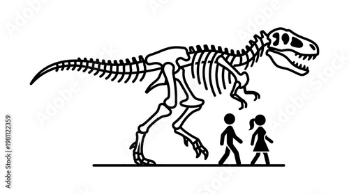 Tyrannosaurus Rex Skeleton Comparison