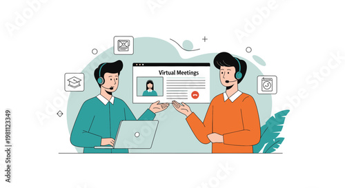 Virtual Meetings and Online Collaboration: People Connecting Remotely