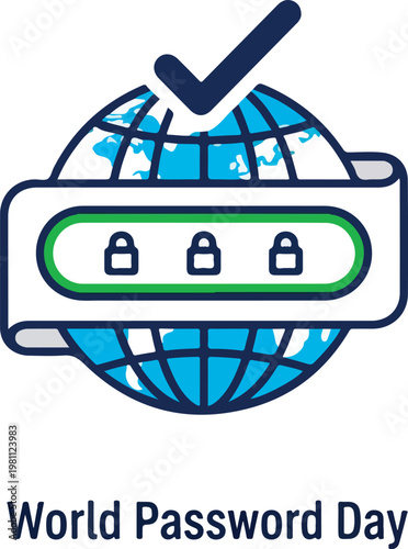 Global Secure Password Protection Concept.