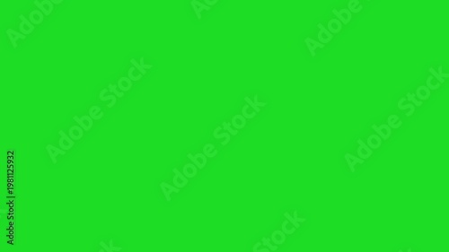 cartoon animation of a water spurt, splash or tears that repeatedly sprinkle in short bursts 4K animated element isolated on a chroma key green screen background