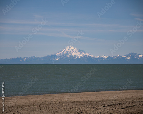 Volcanic mountain in Alaska