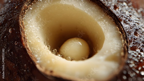 fresh coconut, coconut water, healthy food, tropical fruit