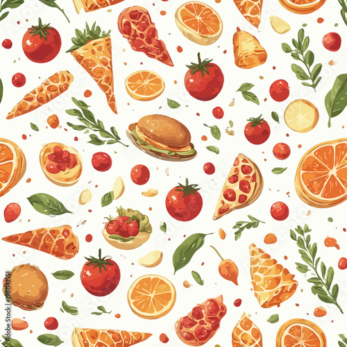food pattern design very cool