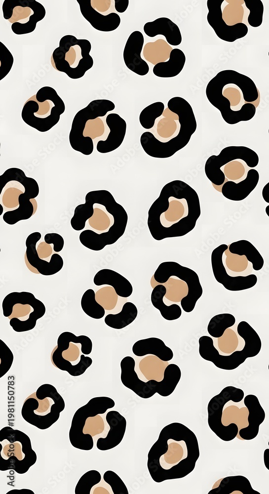 Fototapeta premium Wild Luxe Leopard Fur Texture Design