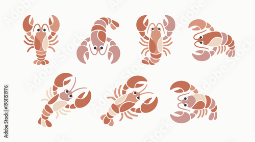 Lobster Crustacean Sea Creature.