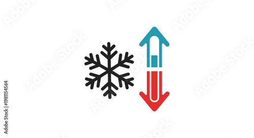 Refrigerated Storage Line art abstract simple minimal illustration
