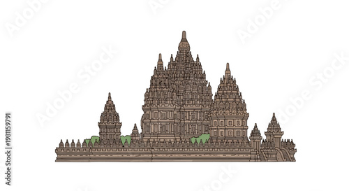 Ancient stone stupas and historic brick pagodas define the religious architecture of Wat Phra Kaew in Bangkok and the old ruins of Wat Phra Si Sanphet in Ayutthaya Thailand