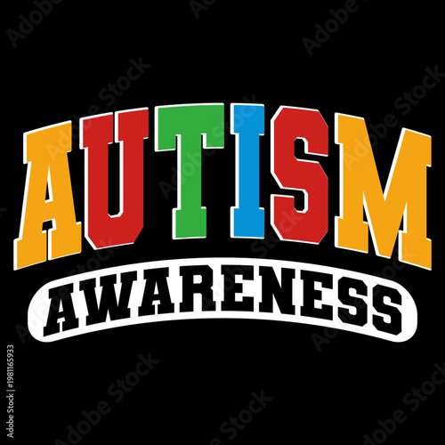 Autism Awareness PNG Sublimation, Retro
