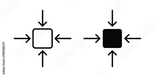 Compact icon clip art collection. Editable stroke icons