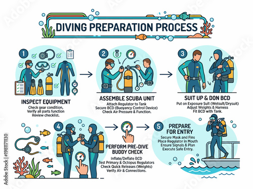 Scuba Diving Preparation Process: Step-by-Step Guide