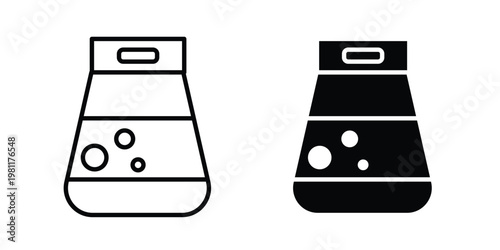 Laundry detergent clip art collection. Editable stroke iconsicon clip art collection. Editable stroke icons