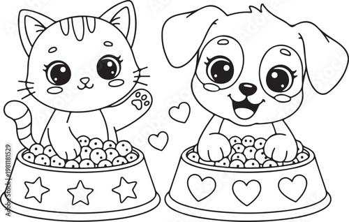 Valentines day coloring pages for kids love filled image hearts sweets cherubs animals and more
