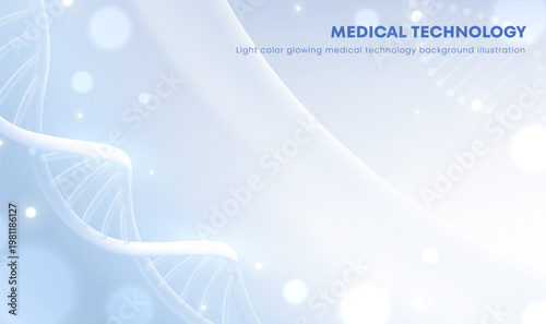 Soft Tone Healthcare Technology Digital Background Illustration