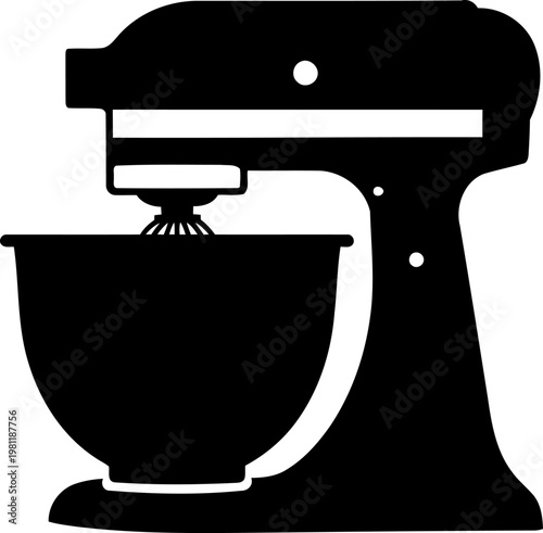 Stand Mixer Silhouette